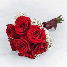 Red rose and gerber daisy wedding bouquet. Red Rose Bouquet By Bloomnation In Mesquite Tx Stacie S Lazy Daisy