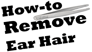 This soothes the skin and minimizes discomfort. Men S Round Tip Tweezers How To Remove Ear Hair Gorilla Killa