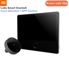 Xiaomi Luke Smart Doorbell Cat Eyesmart Video Intercom Cat Eye Youth Edition Face Detector Night Vision Mijia Doorbell Lsc Y01 Intercom Smart Video Detector