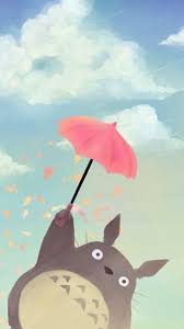 Studio ghibli releases more free wallpapers for video calls (update): Totoro Phone Wallpaper Cute Studio Ghibli Wallpaper Phone 540x960 Wallpaper Teahub Io