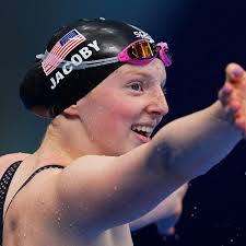 Lydia Jacoby Won The Gold & Her Mom Filmed It On An IPad