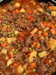 Ground Beef With Tomato Sauce A Filipino Dish Hamburger Vegetable Soup Veg Soup Recipes Veg Beef Soup