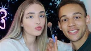 ASMR Mein Freund macht mein Makeup 🫣🤍 Real Person Asmr Deutsch 💤