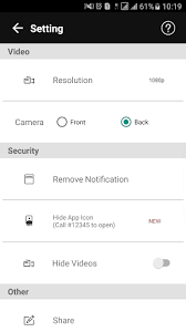 This release comes in several variants, see available apks. Hidden Camera Without Icon Apk Download For Android