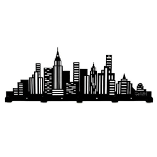 City Skyline Coat Rack Wall Rack Hook Rack Wall Coat Rack Etsy In 2020 City Skyline Hanging Coat Rack Modern Coat Rack