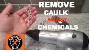 Note that metal blades and chemical caulk removers can damage. Easily Remove Silicone Caulk Without Chemicals