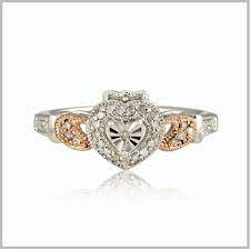 Edwardian Claddagh Ring Irish Jewelry Claddagh Engagement Ring Celtic Jewelry