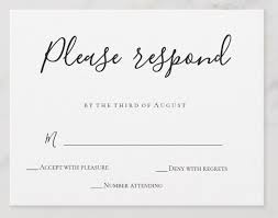 Wedding Rsvp Examples Sample Rsvps You Can Use For Your Wedding Replied App Blog