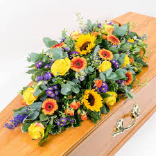 See more ideas about casket flowers, funeral flower arrangements, casket sprays. Summer Sentiments Casket Spray Floral Roundabout Worcester Worcestershire