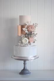 Modern Rose Gold Marble Wedding Cake With Sugar Flowers And Succulents Poppypickeringcakes Marble Roseg Gold Wedding Cake Modern Wedding Cake Marble Wedding
