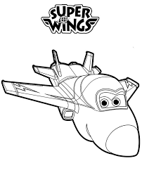 Includes images of baby animals, flowers, rain showers, and more. Plane Jerome Printable Coloring Pages For Children