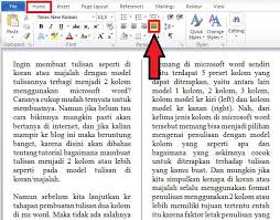 Cara Membuat Tulisan 2 Kolom Di Ms Word Seperti Tampilan Koran Nggatekno