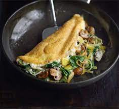 Leek Mushroom Spinach Souffle Omelet Recipe Recipe Recipes Bbc Good Food Recipes Entree Recipes