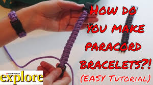 How to braid paracord single strand. 74 Diy Paracord Bracelet Tutorials Explore Magazine