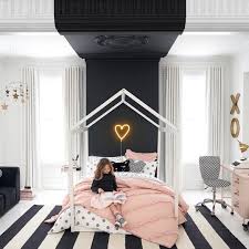Pottery Barn Kids On Instagram Our New Emilyandmeritt Collection Is Oh So Lovely Tap To Shop L White Girls Rooms Pink Bedroom For Girls Pink Toddler Rooms