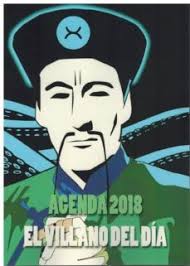 AGENDA 2018. EL VILLANO DEL DÍA
