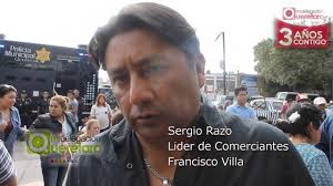 DESALOJO EN LA ALAMEDA HIDALGO