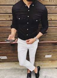 Black And White Pants Men Giorgenti New York Custom Suits Custom Shirts Tuxedo Menswear Shirt Dress Casual Casual Outfits For Moms
