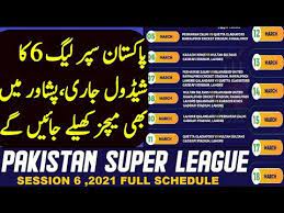 The psl schedule 2021 venue includes national stadium, karachi & qaddafi stadium, lahore. Hbl Pakistan Super League 2021 With Psl Schedule 2021 Fixtures Schedule Player Squads Teams Every Thing To Exciting About Ps In 2021 Psl Schedule Psl Finals Schedule