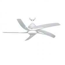 From white ceiling fans and black ceiling fans to brushed nickel and bronze, factor in color with design to achieve the perfect look for your space. Fantasia Viper Plus 44 Inch Remote Reverse White Ceiling Fan With Gloss White Blades And Led Light At Uk Electrical Supplies