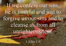 Image result for 1 john 1:9