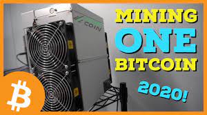 Crypto mining has been around since the invention of bitcoin. What Do You Need To Mine One Bitcoin In 2020 Youtube
