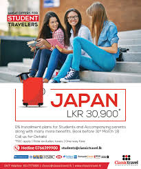 Begin The Discovery Narita Japan Lkr 30 900 P P Exclusive For Student Travelers 0 Installment Plans For 12 Student Travel Parenting Blog Parenting Types