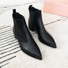 Check out our mens chelsea boots selection for the very best in unique or custom, handmade pieces from our boots shops. Handmade Men Black Pointed Toe Chelsea Boots Men Black Leather Ankle Boots Rangoli Collection Online Store Powered By Storenvy
