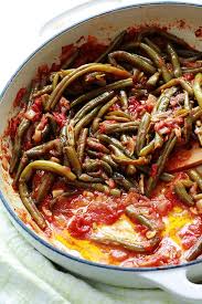 Haricots Verts A La Sauce Tomate Recette Libanaise Recette En 2020 Recette Haricot Vert Recette Haricot Recettes De Cuisine