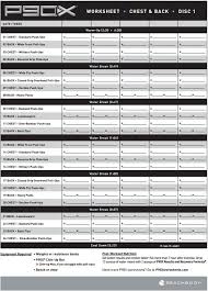P90x chest & back exercise explanation. 30 P90x Legs And Back Worksheet Worksheet Project List