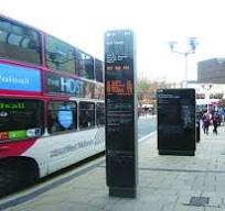 Centro Bus Stop Totem | Digital Signage | Trueform