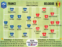 Découvrez la composition de l'équipe belgique de football : Revivez France Belgique Les Bleus Atteignent La Finale Le Parisien