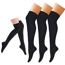 Compression Socks 3 Pairs Knee High Compression Sock