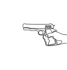 Confident young making shooting gesture like secret agent. Hand Holding Pistol Vector Images Over 600