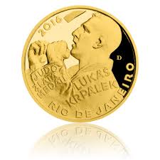 V roce 2016 se stal vítězem ankety sportovec roku o nejlepšího sportovce české republiky 2 a v roce 2019 toto vítězství zopakoval 3. Gold Quarter Ounce Coin 5 Fjd Lukas Krpalek Proof Czech Mint