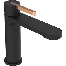 Mitigeur De Lavabo Noir Mat Essebagno Essenera Or Rose Lavabo Noir Noir Mat Lavabo