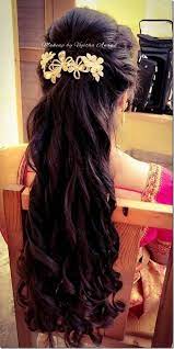 Indian Wedding Hairstyles 59 Long Hair Styles Hair Styles Wedding Reception Hairstyles