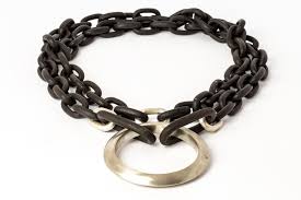Ultra Long Organic Chain W Portal Ku Mz Ma Chain Metal Chain Link Horn Ring