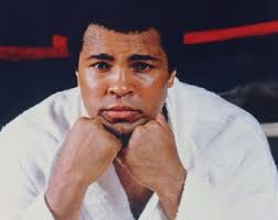 Muhammed Ali original 35 mm Film Cell Display Sport Erinnerungsstücke sehr  selten