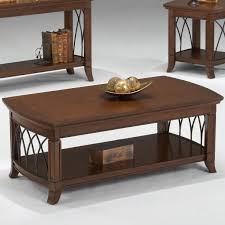 Cherry is a color of stain that brings out the red in pieces of wood, giving the. Bernards Cathedral Cherry Coffee Table W Lower Shelf Westrich Furniture Appliances Cocktail Coffee Tables