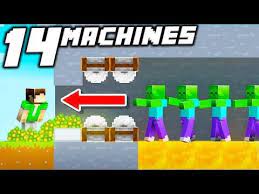 14 Redstone Machines To Impress Your Friends In Minecraft 1 15 Youtube Minecraft Redstone Creations Redstone Creations Minecraft 1