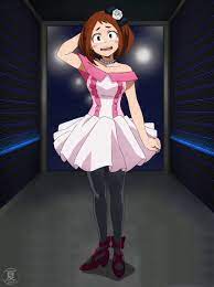 Boku No Hero Academia The Movie Futari No Hero Ochaco Uraraka My Hero Academia Hero Female Anime