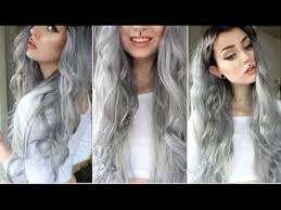 First of all, dyeing your hair grey is not a walk in the park. How To Grey Black Hair Dye With Hair Extension Misshellman Youtube