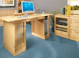 Set up your home office so it has plenty of light. Office Furniture Plans Woodsmith Plans