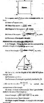 Quantitative Aptitude Mensuration Study Material Aptitude Aptitude And Reasoning Geometry Formulas