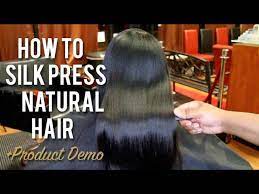 See more ideas about hair gel, gel, hair. How To Silk Press Natural Hair Tutorial Product Demo Youtube