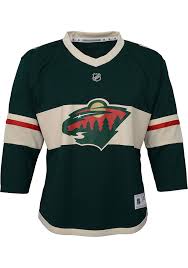 Minnesota Wild Youth HUNTER Blank Home Replica Hockey Jersey