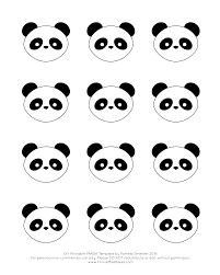 Fmb Panda Template 01 Png 2400 3000 Royal Icing Templates Royal Icing Transfers Chocolate Template