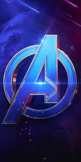 Avengers Logo Avengers Wallpapers For Iphone And Android Avengers Wallpaper Avengers Logo Marvel Wallpaper