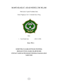 Beliau amat terkenal dengan sikapnya yang ringan tulang, senang membantu serta berbuat kebajikan kepada masyarakat sekeliling. Pdf Bangsa Arab Sebelum Islam Fina Niswati Academia Edu